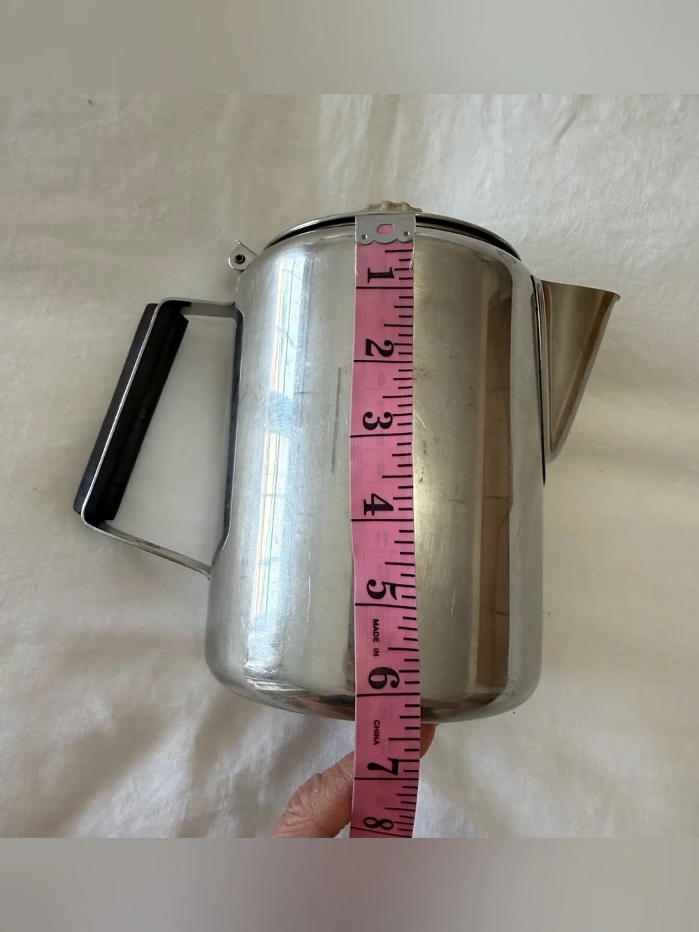 Vintage Stainless Steel Stovetop 9 Cup Coffee Percolator | Camping Hong Kong